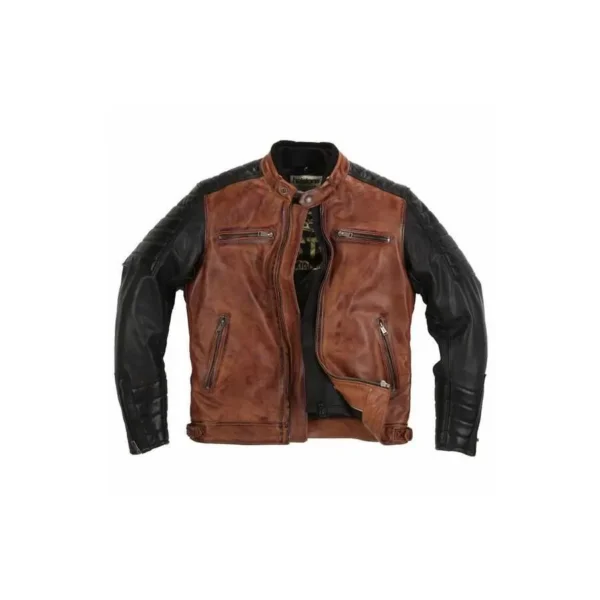 Blouson Cruiser Cuir Rag - Helstons