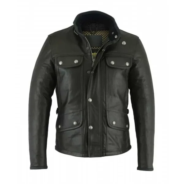 Blouson Le Monte Carlo Cuir (Noir)  - Original Driver