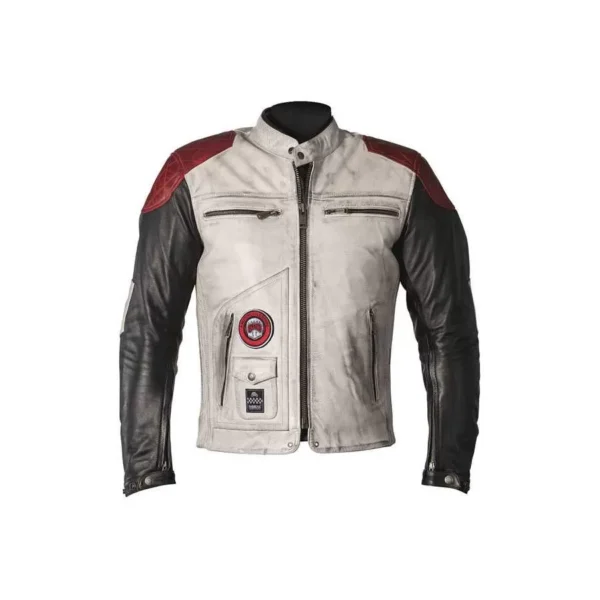 Blouson Tracker Cuir Rag - Helstons