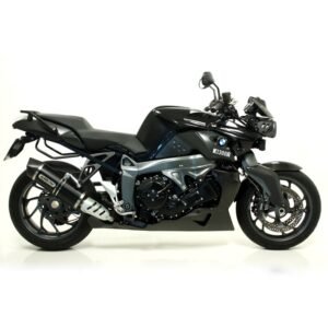 Silencieux Arrow Alu Dark Maxi race-tech embout carbone