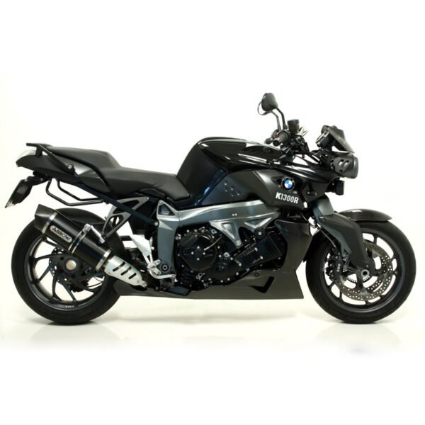 Silencieux Arrow Alu Dark Maxi race-tech embout carbone
