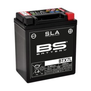 Batterie BS Battery SLA YTX7L-BS/BTX7L ferme Type Acide Sans entretien/prête à l'emploi