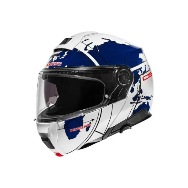 Casque C5 Ece Globe Blue - Schuberth