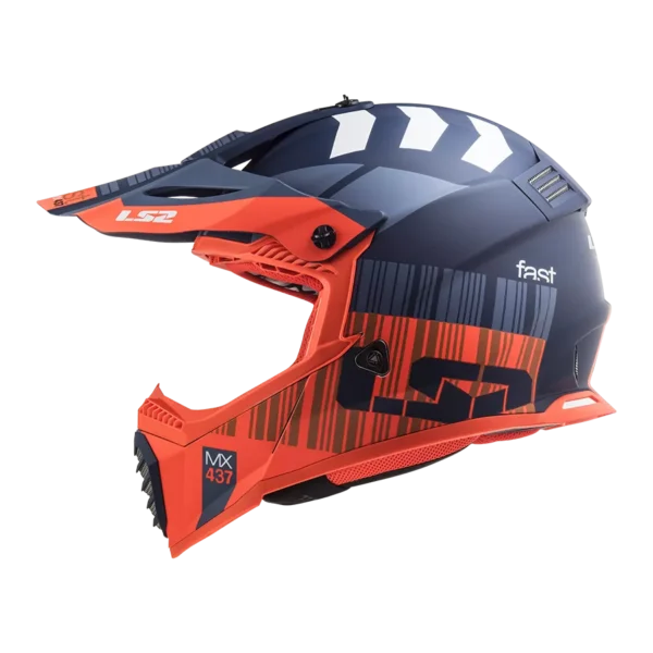 Casque Cross Mx437 Fast Evo Xcode - Ls2