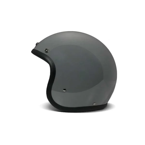 Casque Jet Vintage Crayon Grey - Dmd