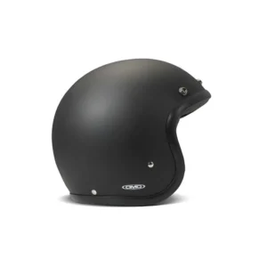 Casque Jet Vintage Solid Matt Black - Dmd