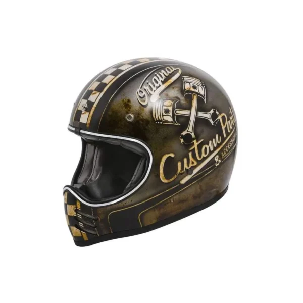 Casque Moto Cross Mx Op9Bm-Premier