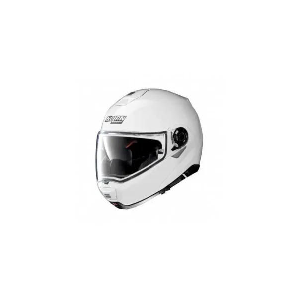 Casque Moto Modulable Nolan - N100 5 Classic N-Com Metal White
