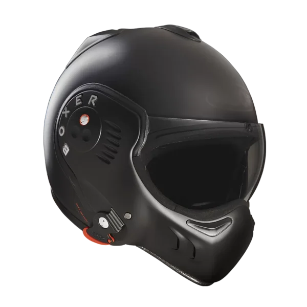 Casque Ro5 Boxer V8 Full Black - Roof