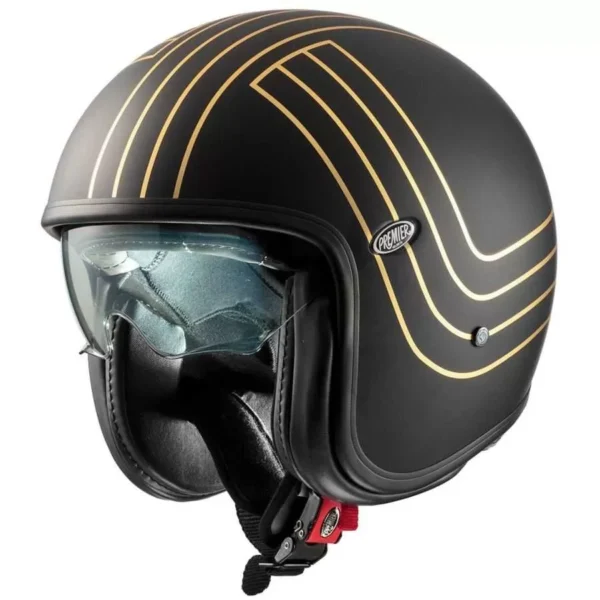Casque Vintage Ex Gold Chromed Bm  - Premier