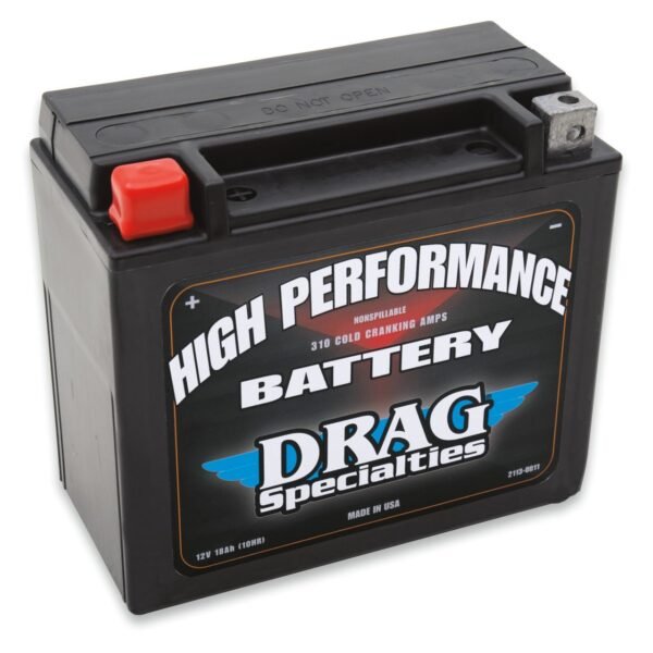 Batterie Drag Specialties HAUTE PERFORMANCE ferme Type Acide Sans entretien/prête à l'emploi