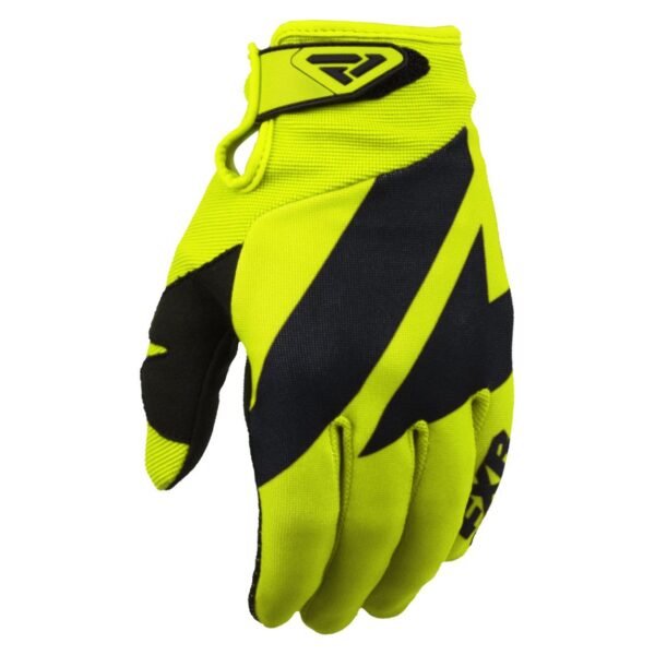 Gants cross FXR CLUTCH STRAP HI VIS/BLACK 2021