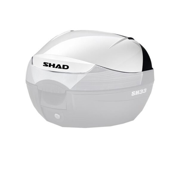 Couvercle Top case Shad Blanc pour Top case SH 33