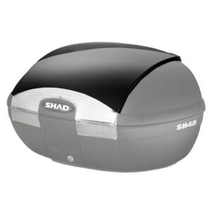 Couvercle Top case Shad Noir métal pour Top case SH 45