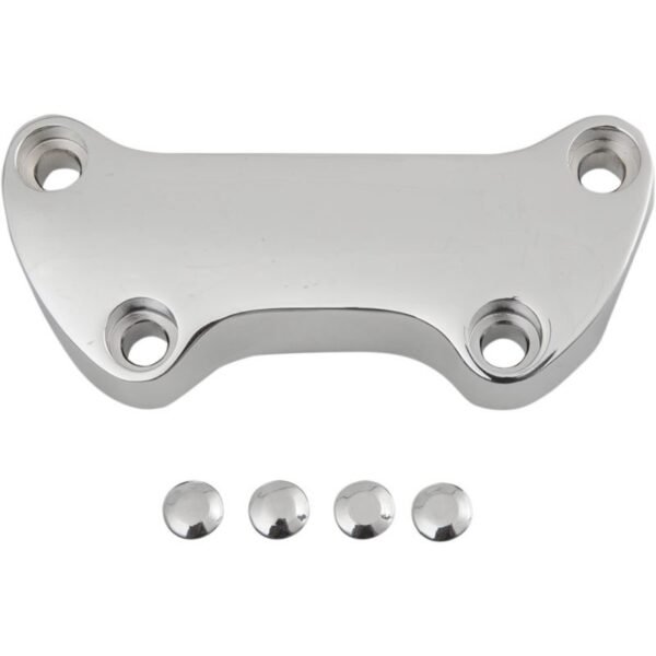 Couvercle Drag Specialties Smooth pour pontet de guidon Harley davidson