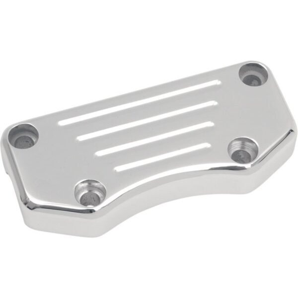 Platine de pontet Drag Specialties Ball milled pour pontet de guidon Harley davidson