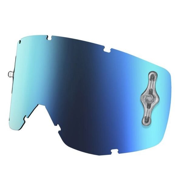 Ecran Masque Scott WORKS IRIDIUM BLEU - RECOIL XI, 80 SERIES, OTG87