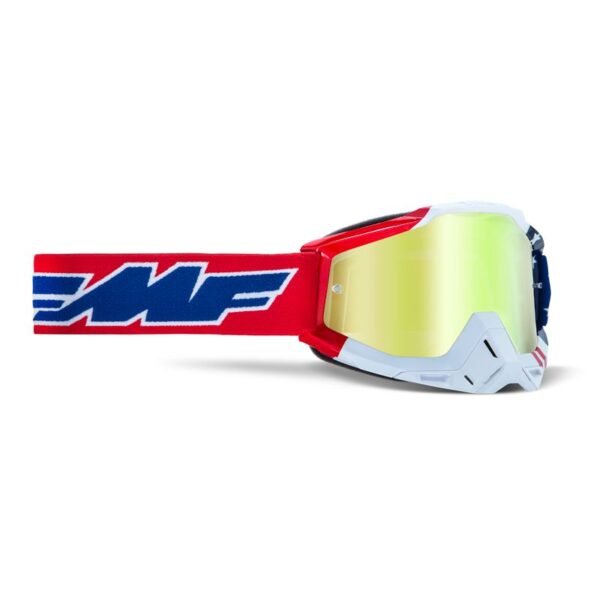 Masque cross FMF VISION POWERBOMB US OF A IRIDIUM 2022
