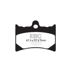 Plaquettes de freins EBC Sinter Métal Fritté avant