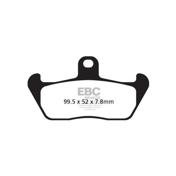 Plaquettes de freins EBC Organique avant