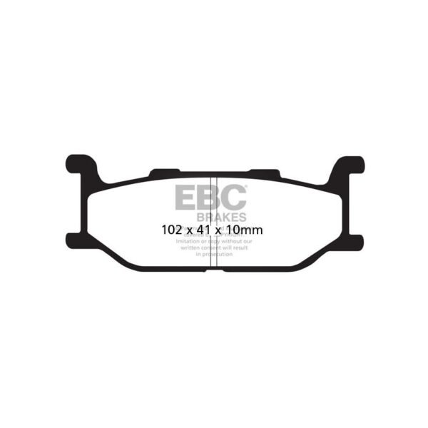 Plaquettes de freins EBC Sinter Métal Fritté avant