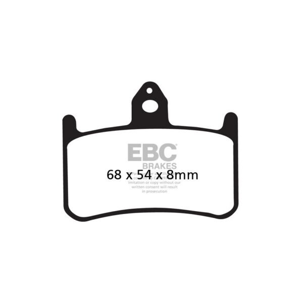 Plaquettes de freins EBC Organique avant