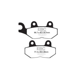 Plaquettes de freins EBC Sinter Métal Fritté arrière