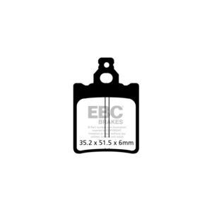 Plaquettes de freins EBC Sinter Métal Fritté arrière