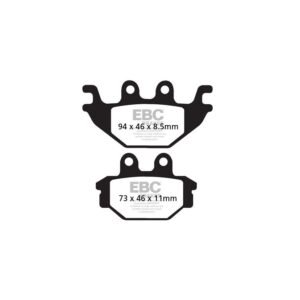 Plaquettes de freins EBC Sinter Métal Fritté arrière