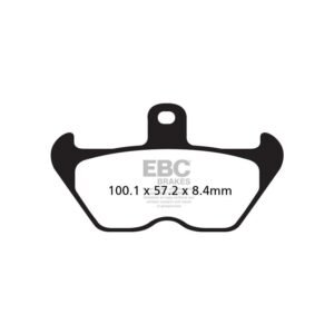 Plaquettes de freins EBC Sinter Métal Fritté avant