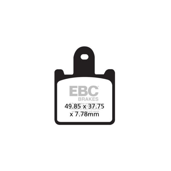 Plaquettes de freins EBC Sinter Métal Fritté avant
