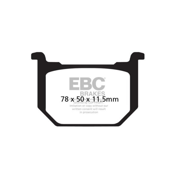 Plaquettes de freins EBC Organique avant