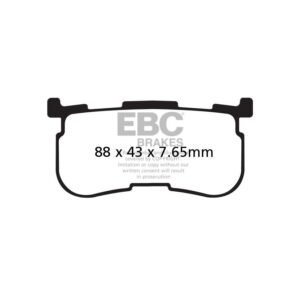 Plaquettes de freins EBC Sinter Métal Fritté Arrière