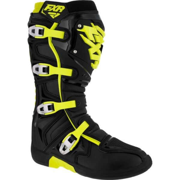 Bottes cross FXR FACTORY RIDE BLACK/HI VIS 2023