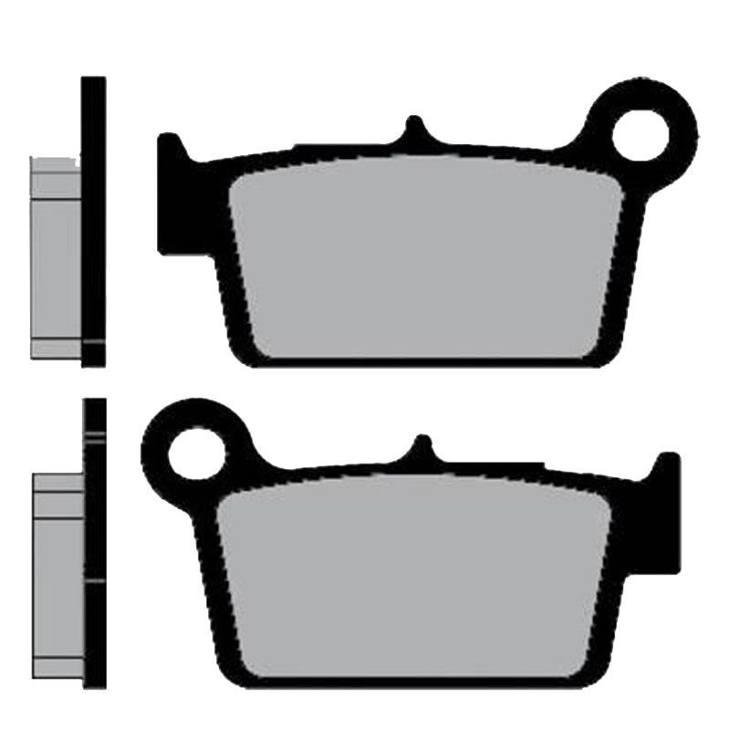 Plaquettes de freins Brenta Organique Arrière