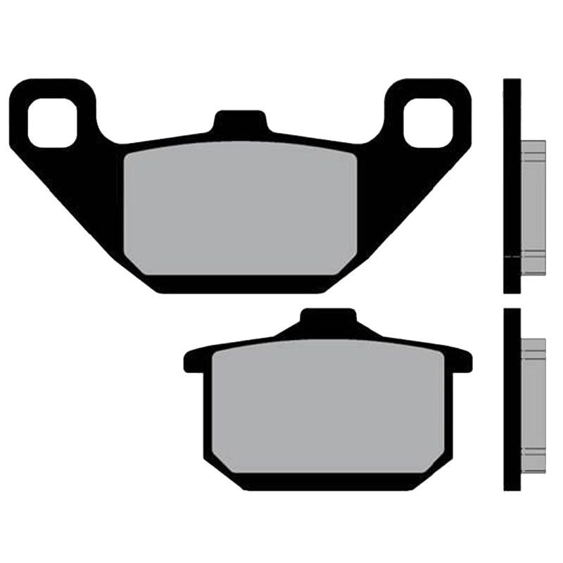 Plaquettes de freins Brenta Sinter Métal Fritté avant/arrière (selon modèle)