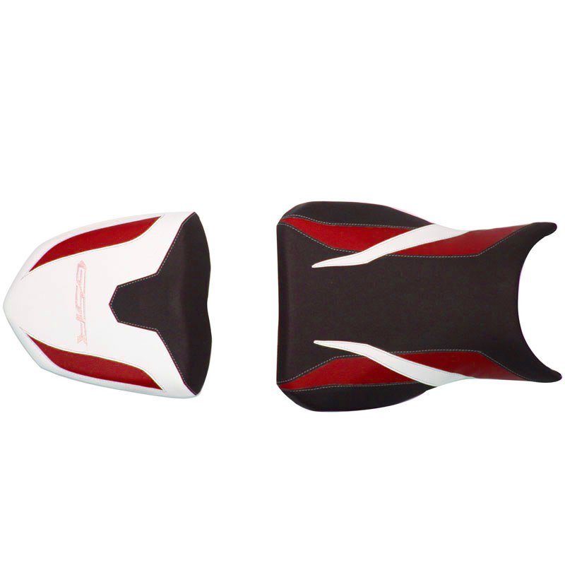 Housse de selle Bagster Noir Déco Rouge