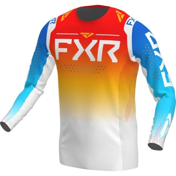 Maillot cross FXR HELIUM BLUE/TANGERINE 2022