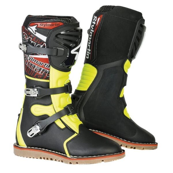 Bottes trial Stylmartin IMPACT PRO NOIR/JAUNE 2020