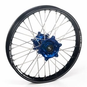 Roue Haan Wheels arrière dimension 14x1.60 Noir/bleu