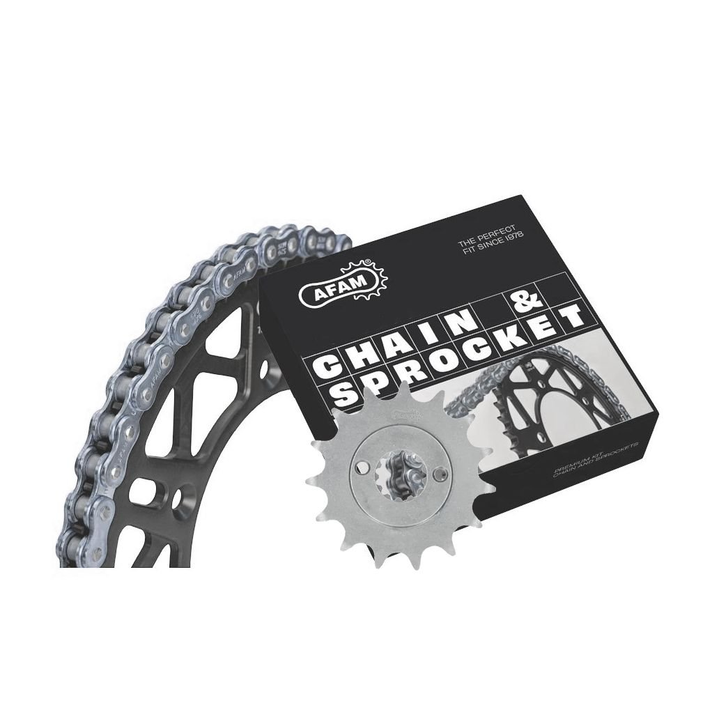 Kit chaine AFAM 520 Type Acier