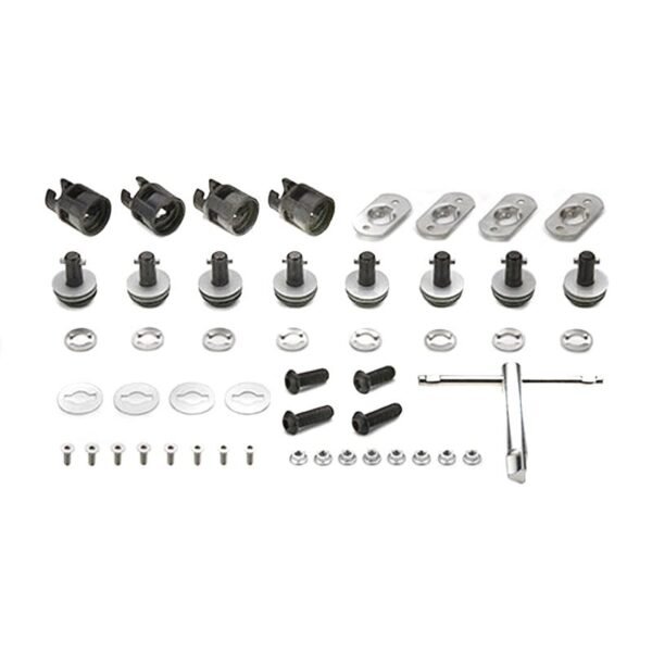Kit de fixation Givi RAPID RELEASE pour conversion des supports latéraux en supports latéraux à démontage rapide
