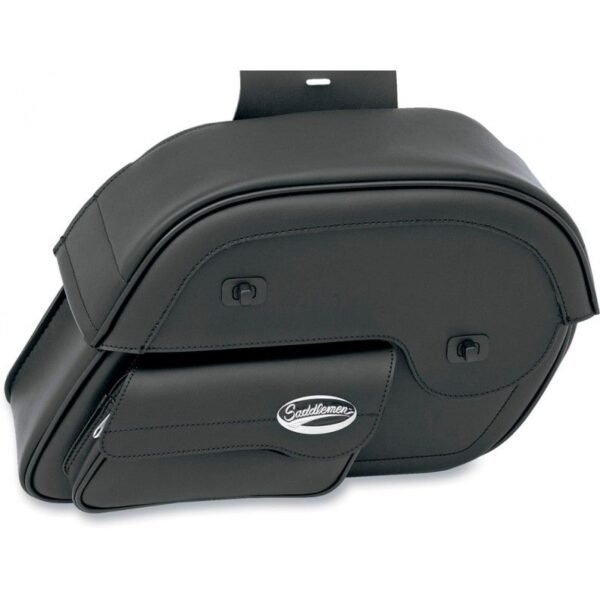 Sacoches cavalières SADDLEMEN CRUIS'N SLANT FACE POUCH SADDLEBAGS LARGE