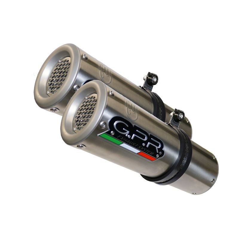 Silencieux GPR M3 INOX DOUBLE CATA