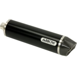 Silencieux Arrow Maxi Race tech Alu dark embout carbone