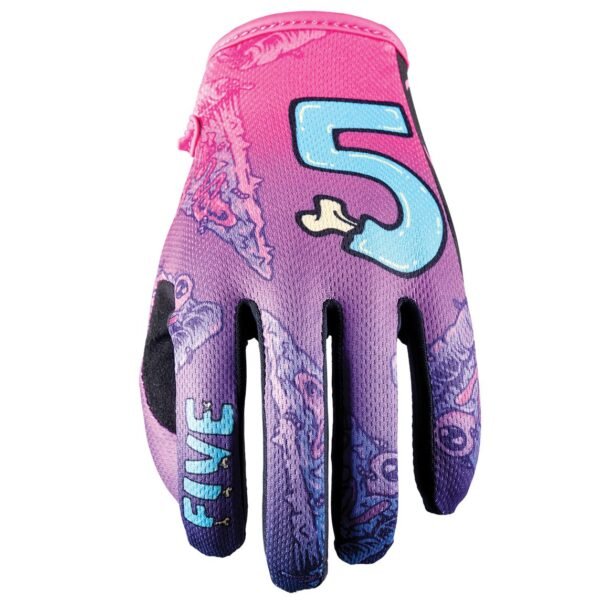 Gants cross Five MXF4 ENFANT SLICE NEON PURPLE