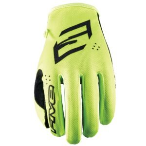 Gants cross Five MXF4 - MONO FLUO YELLOW 2023
