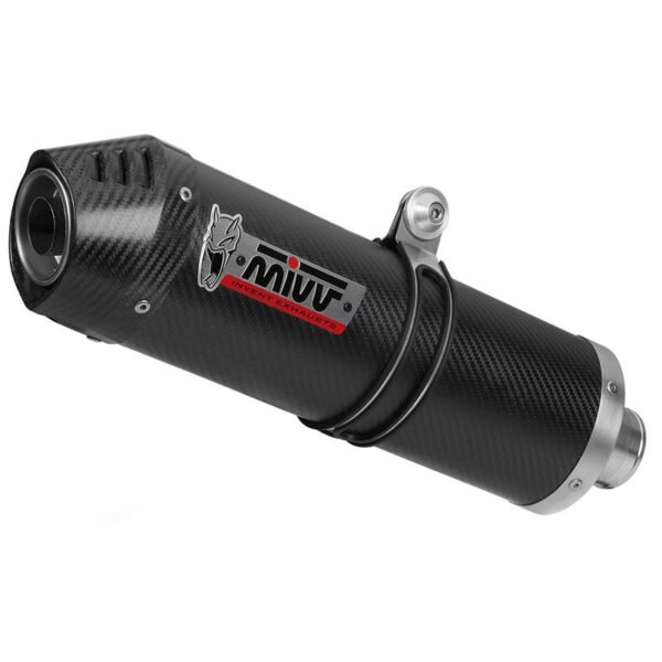 Silencieux Mivv Oval Carbone (extrémité en carbone)