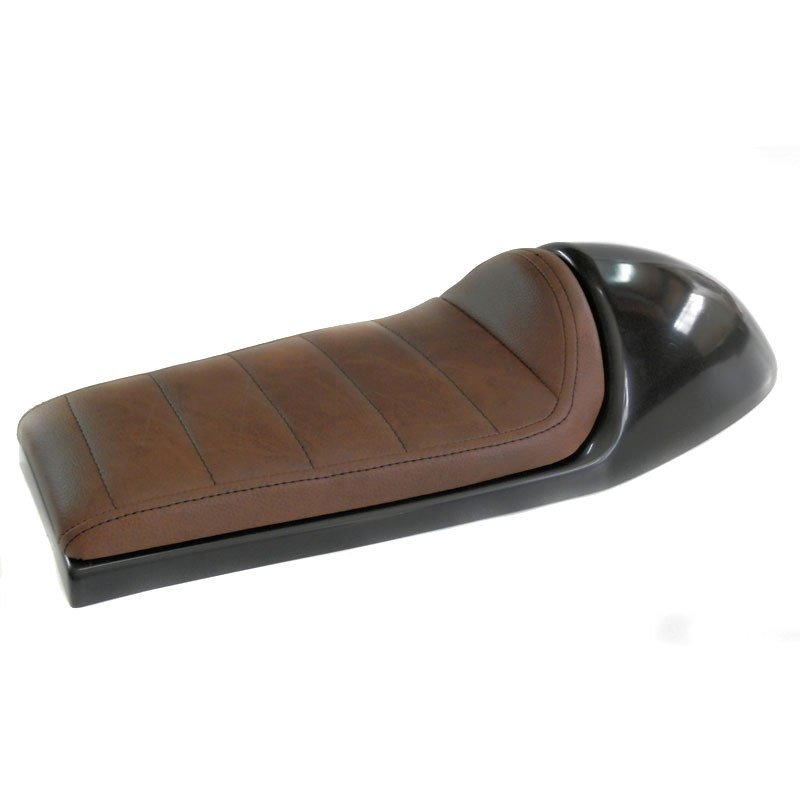 Selle confort Brazoline Café Racer avec dosseret