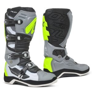 Bottes cross Forma PILOT GREY/WHITE/YELLOW FLUO 2024